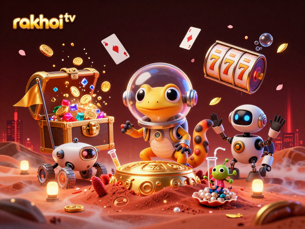 Experience thrilling wins at rakhoi tv with a vibrant Martian casino adventure.