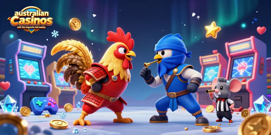 Experience thrilling action with australian online casinos with fast payouts real money featuring samurai and ninja roosters.