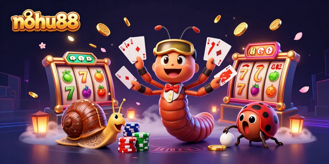 Experience the thrilling world of nohu88 with vibrant slots, animated characters, and a dynamic interface.